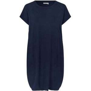 Masai, Dames, Jurken, Blauw, Maat: XS Viscose,