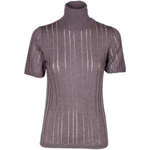 Mauro Grifoni, Dames, Truien, Grijs, Maat: S Wol,