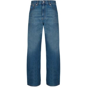 Valentino Garavani, Dames, Jeans, Blauw, Maat: W29 Denim,