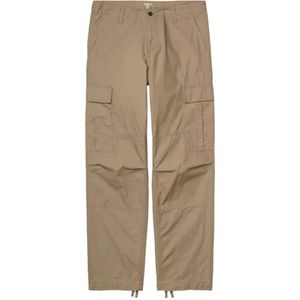 Carhartt Wip, Heren, Broeken, Bruin, Maat: W29 Katoen,
