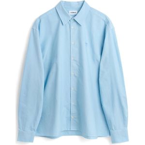 Soulland, Dames, Blouses & Shirts, Blauw, Maat: Xs/S Katoen,