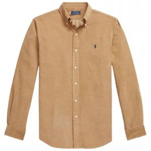 Ralph Lauren, Heren, Overhemden, Beige, Maat: M Corduroy,