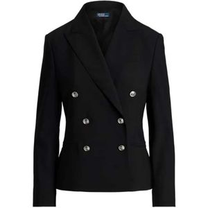 Polo Ralph Laurenvoor vrouwen. 211952571002 Blazer 2/74 marine (36), Casual, Wol, Marineblauw