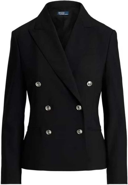 Polo Ralph Laurenvoor vrouwen. 211952571002 Blazer 2/74 marine (36), Casual, Wol, Marineblauw