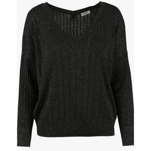 Liu Jo, Dames, Truien, Zwart, Maat: S Viscose,