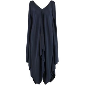 Gianluca Capannolo, Dames, Jurken, Blauw, Maat: M Zijde,