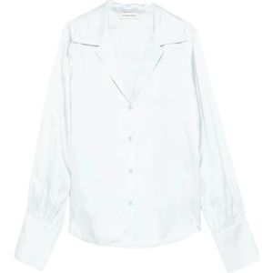 Anine Bing, Dames, Blouses & Shirts, Blauw, Maat: S