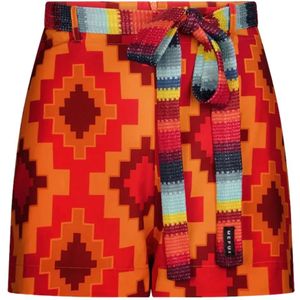 Me-Fui, Dames, Korte broeken, Veelkleurig, Maat: M