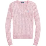 Polo Ralph Lauren, Dames, Truien, Roze, Maat: L Katoen,