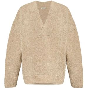 Fear Of God, Heren, Truien, Beige, Maat: S Wol,