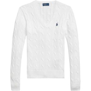 Polo Ralph Lauren, Dames, Truien, Wit, Maat: S Wol,