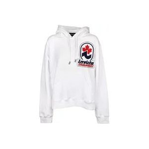 Dsquared2 Hoodies , White , Dames , Maat: S