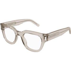 Saint Laurent - SL 661 003 - Optische Monturen - Beige - Acetaat