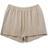 Sofie Schnoor - Hazelsw Shorts - Korte Broeken - Beige - Dames - Katoen