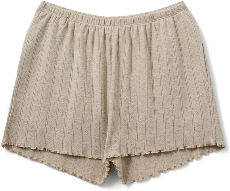 Sofie Schnoor - Hazelsw Shorts - Korte Broeken - Beige - Dames - Katoen