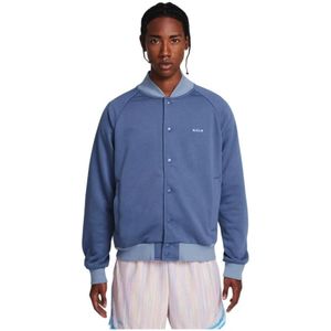 Nike, Heren, Jassen, Blauw, Maat: 2XL