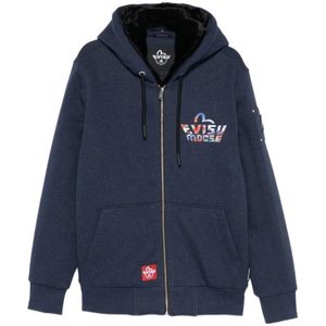 Moose Knuckles, Heren, Sweatshirts & Hoodies, Blauw, Maat: M