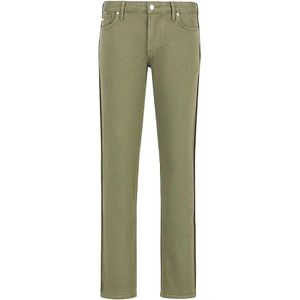 Emporio Armani, Heren, Jeans, Groen, Maat: W31 Denim,