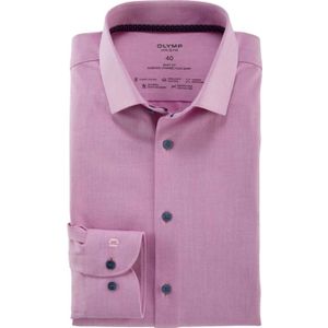 Level - Casual Overhemd - Fuchsia - Katoen