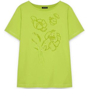 Fiorella Rubino, Dames, Tops, Geel, Maat: XL Katoen,