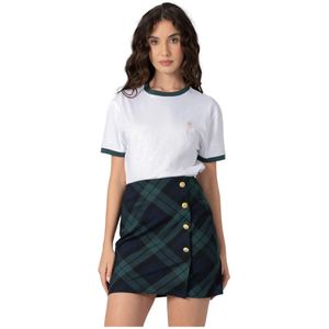 Kocca, Dames, Tops, Wit, Maat: L Leer,