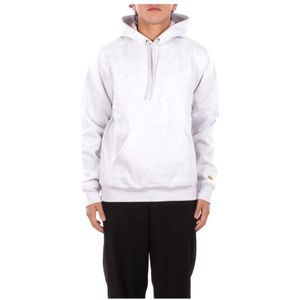 Carhartt Wip, Heren, Sweatshirts & Hoodies, Grijs, Maat: S Katoen,