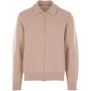 Lardini, Heren, Truien, Beige, Maat: XL Leer,