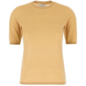 Max Mara, Dames, Tops, Beige, Maat: S