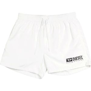 Diesel, Heren, Badkleding, Wit, Maat: L Poliester,