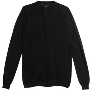 Rick Owens, Heren, Truien, Zwart, Maat: XL Wol,