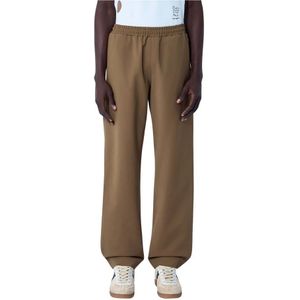 Lacoste, Heren, Broeken, Bruin, Maat: S Wol,