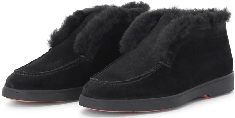 Santoni, Dames, Schoenen, Zwart, Maat: 35 EU Suède,