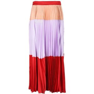 Twinset, Dames, Rokken, Veelkleurig, Maat: L Synthetisch,