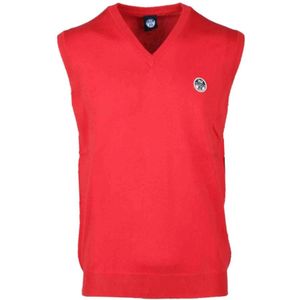 North Sails, Heren, Truien, Rood, Maat: L Katoen,