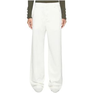 Dondup, Dames, Broeken, Wit, Maat: W24 Katoen,