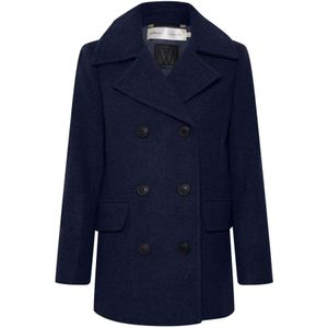 InWear, Dames, Mantels, Blauw, Maat: 2XS