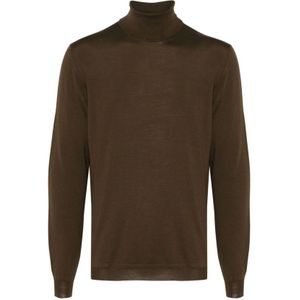 Goes Botanical, Heren, Truien, Bruin, Maat: 5XL Wol,