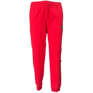 Emporio Armani Ea7, Heren, Broeken, Rood, Maat: XL Katoen,