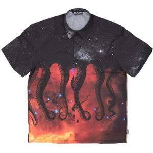 Octopus, Heren, Overhemden, Veelkleurig, Maat: XS Katoen,