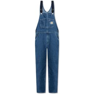 Carhartt Wip, Heren, Jumpsuits & Playsuits, Blauw, Maat: W29 Denim,