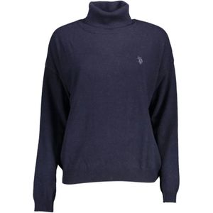 U.s. Polo Assn., Dames, Truien, Blauw, Maat: L Wol,