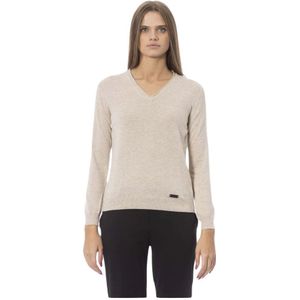 Baldinini, Dames, Truien, Beige, Maat: L Viscose,