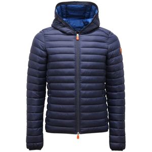 Save The Duck, Heren, Jassen, Blauw, Maat: S Nylon,