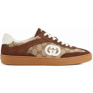 Gucci, Heren, Schoenen, Bruin, Maat: 41 1/2 EU