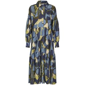 Masai, Dames, Jurken, Veelkleurig, Maat: XS Viscose,