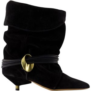 Isabel Marant, Dames, Schoenen, Zwart, Maat: 36 EU Leer,