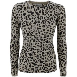 Kujten, Dames, Truien, Veelkleurig, Maat: L Kasjmier,