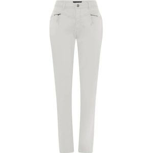C.Ro, Dames, Jeans, Wit, Maat: L Katoen,