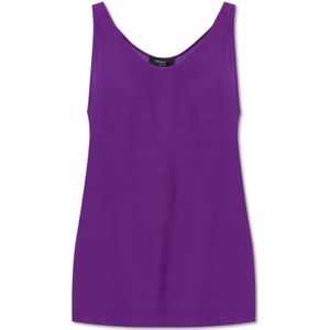 Fabiana Filippi, Dames, Tops, Paars, Maat: XS