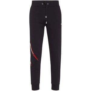 Philipp Plein, Heren, Broeken, Zwart, Maat: S